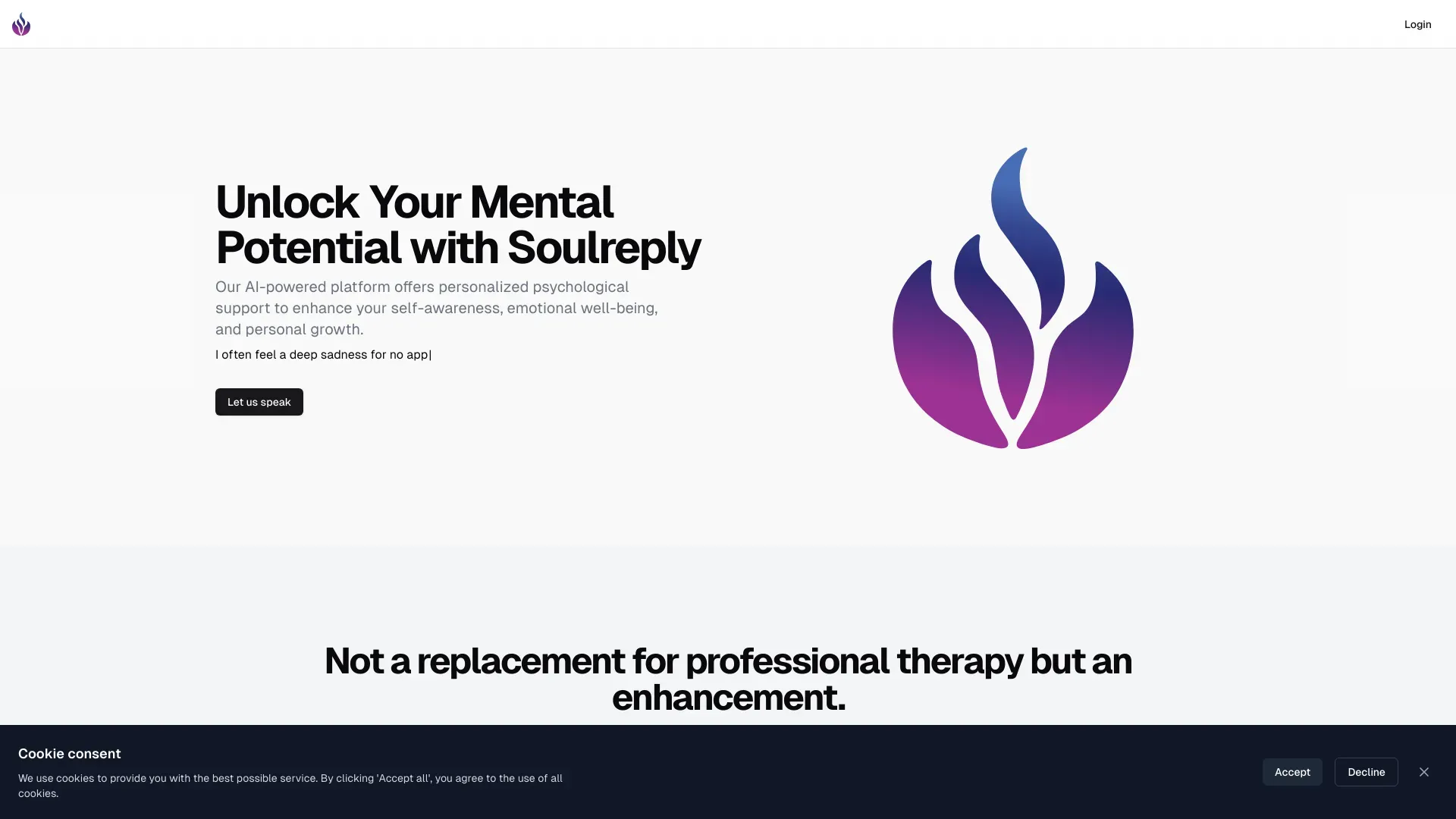 Soulreply - Your mental supporter