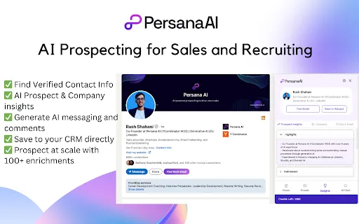 Prospect with Persana AI