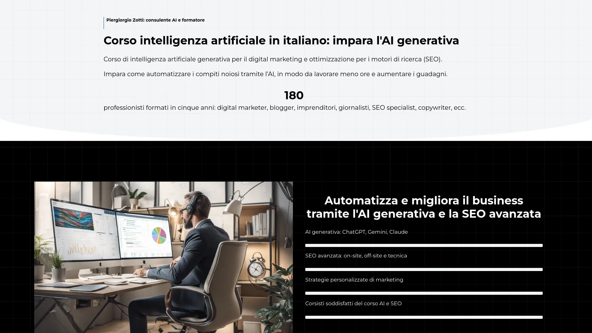 Corso intelligenza artificiale: AI coach