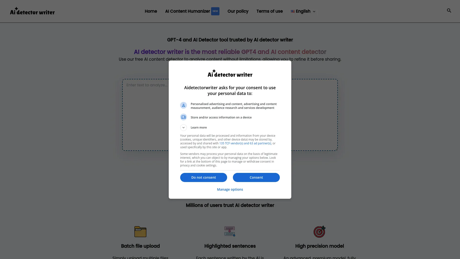 AI Detector Writer