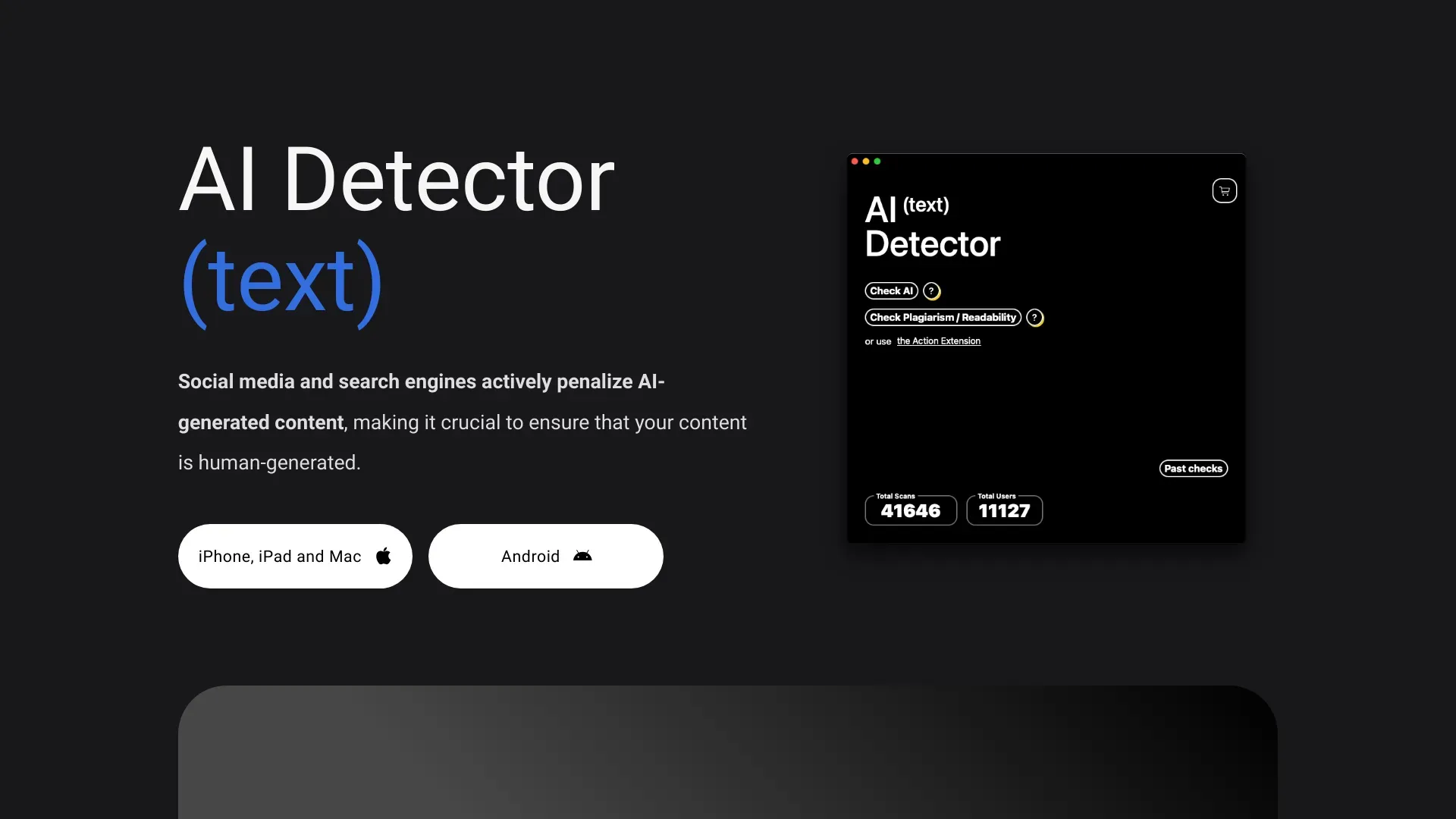 AI Detector & Plagiarism Scan