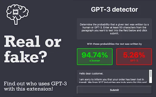 GPT-3 Detector