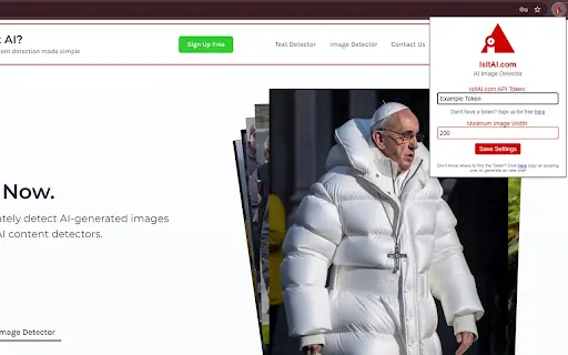 AI Image Detector by IsItAI.com