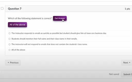 Canvas Quiz Solver