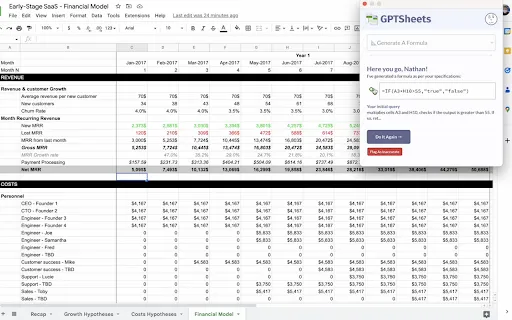 GPTSheets