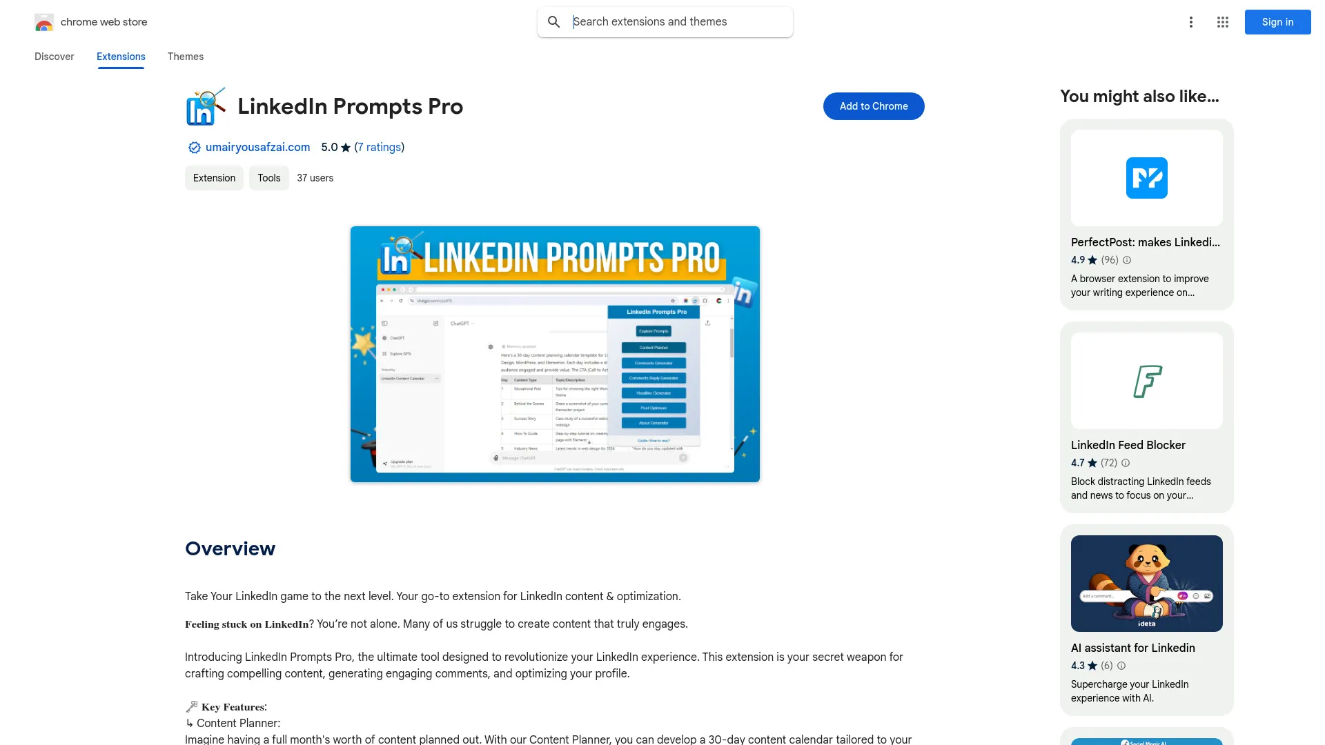 LinkedIn Prompts Pro