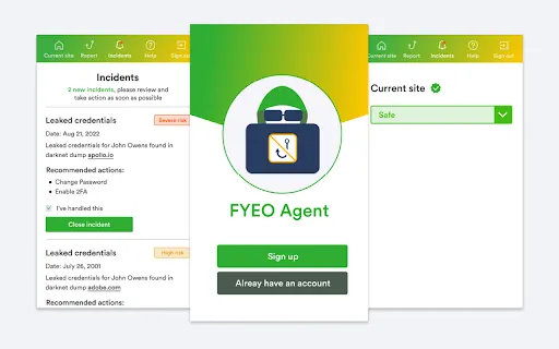 FYEO Agent Phishing Protection