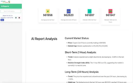 AI Crypto Price Notifier