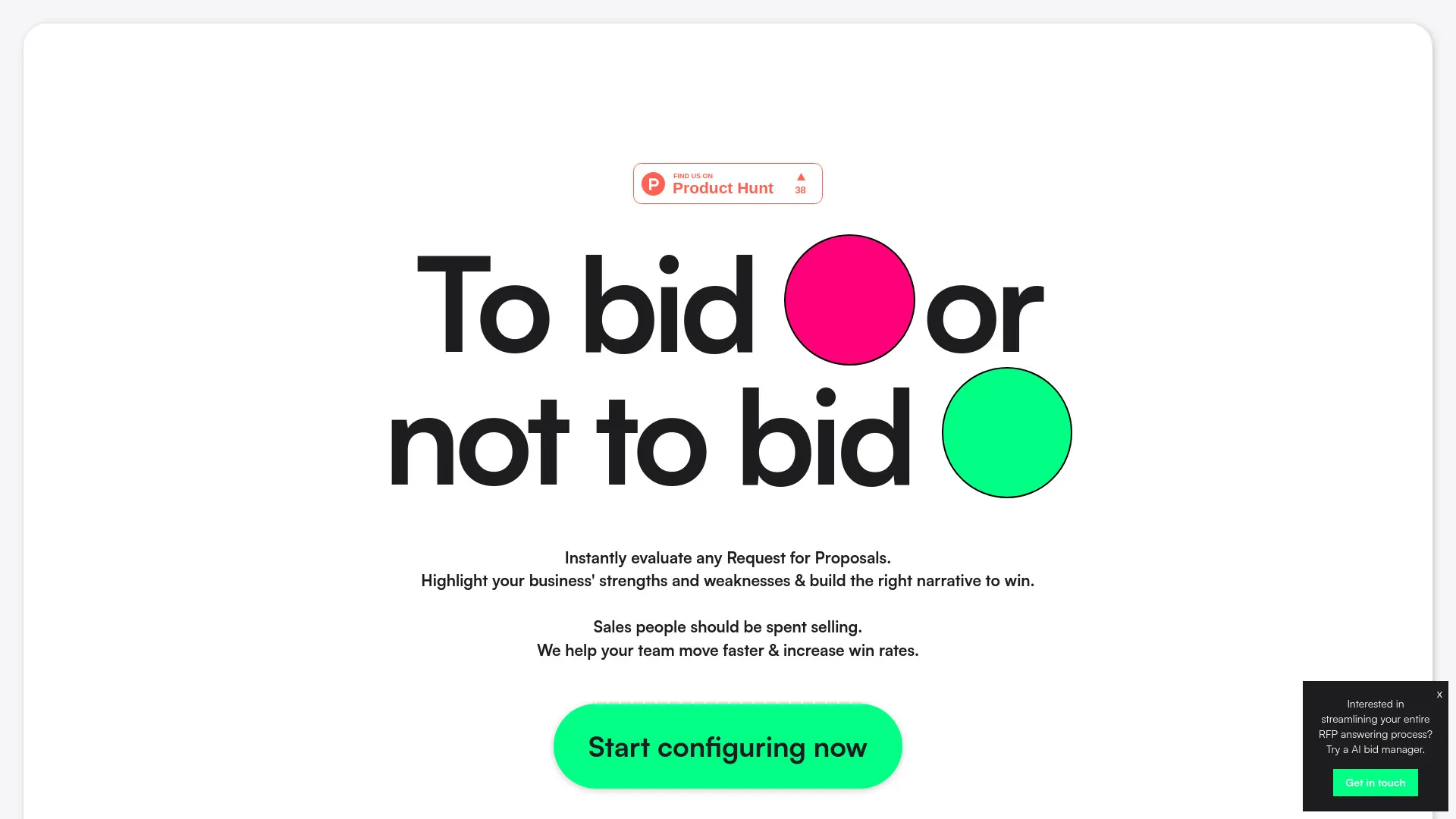 Should I Bid