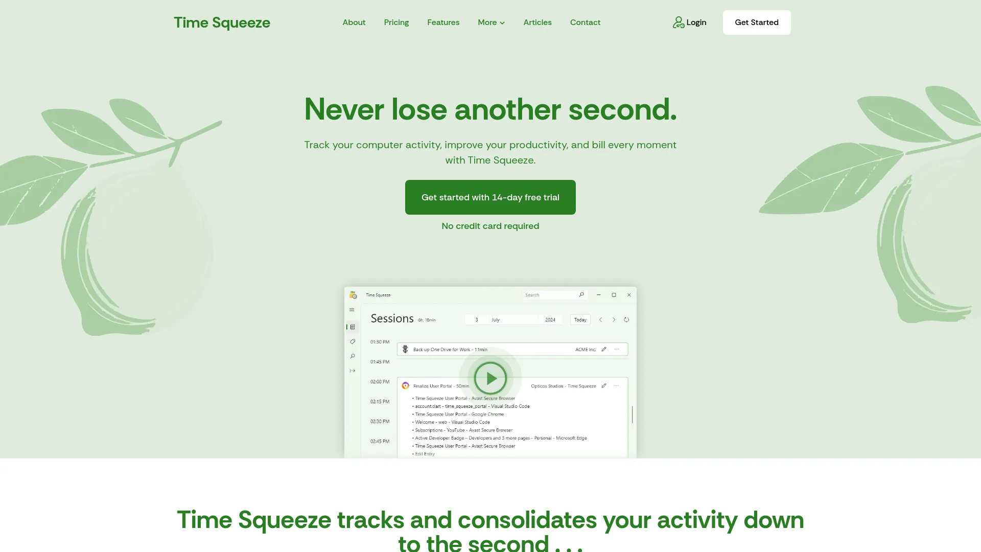 Time Squeeze