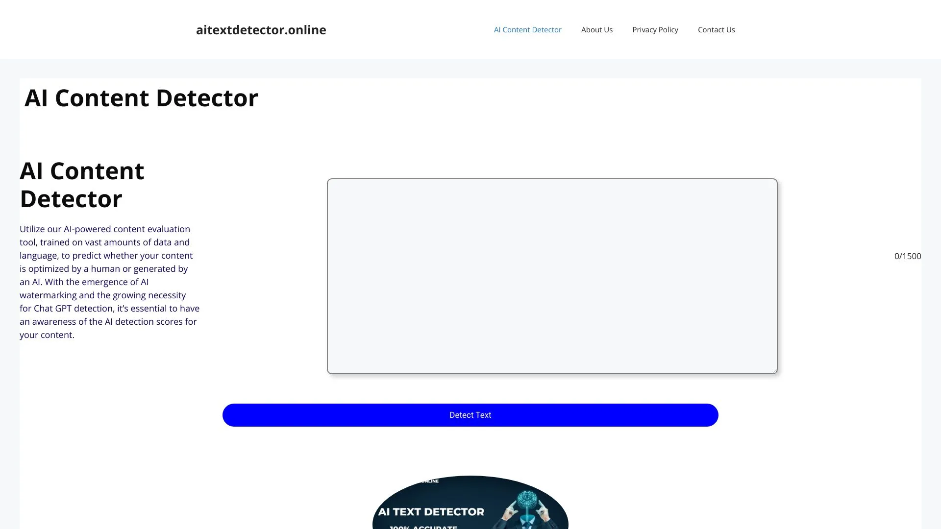 AI Text Detector
