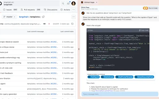 GitHub Sage