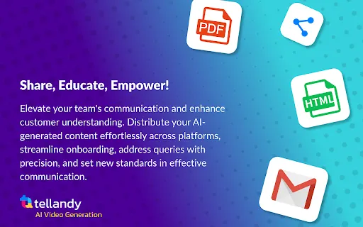 TellAndy: AI-Generated Guides and Videos