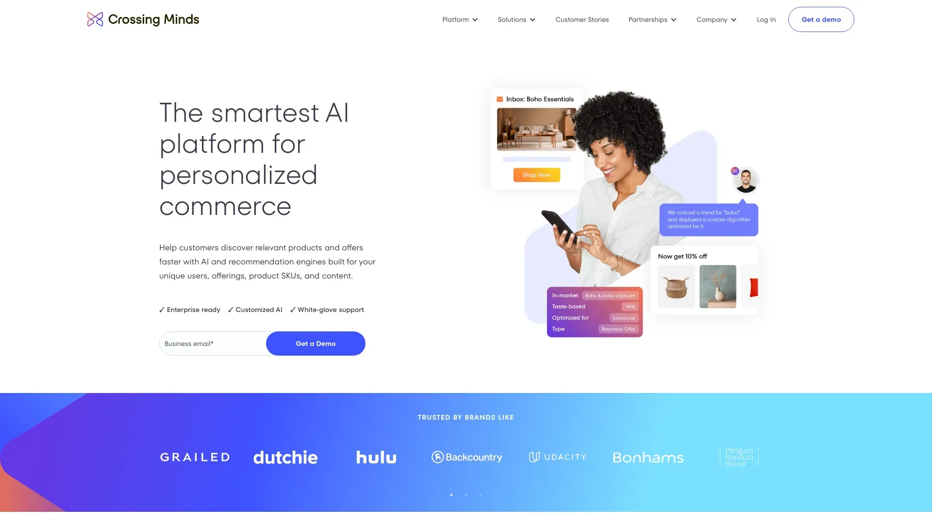 crossingminds.com