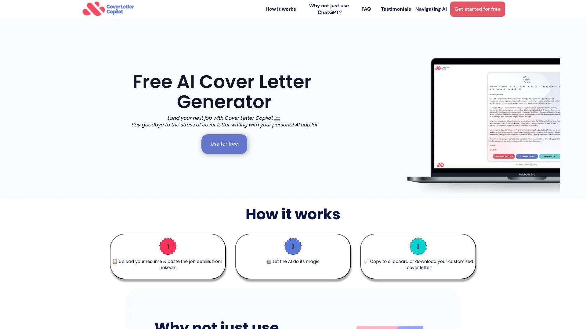 Cover Letter Copilot