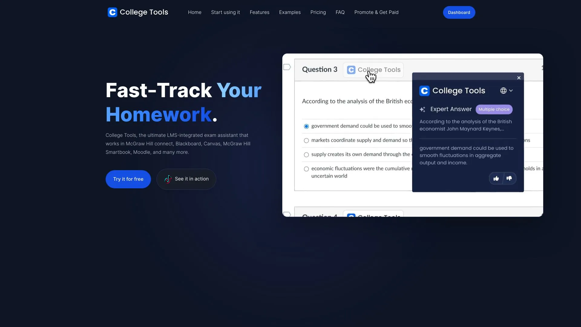 Homework Solver by College Tools