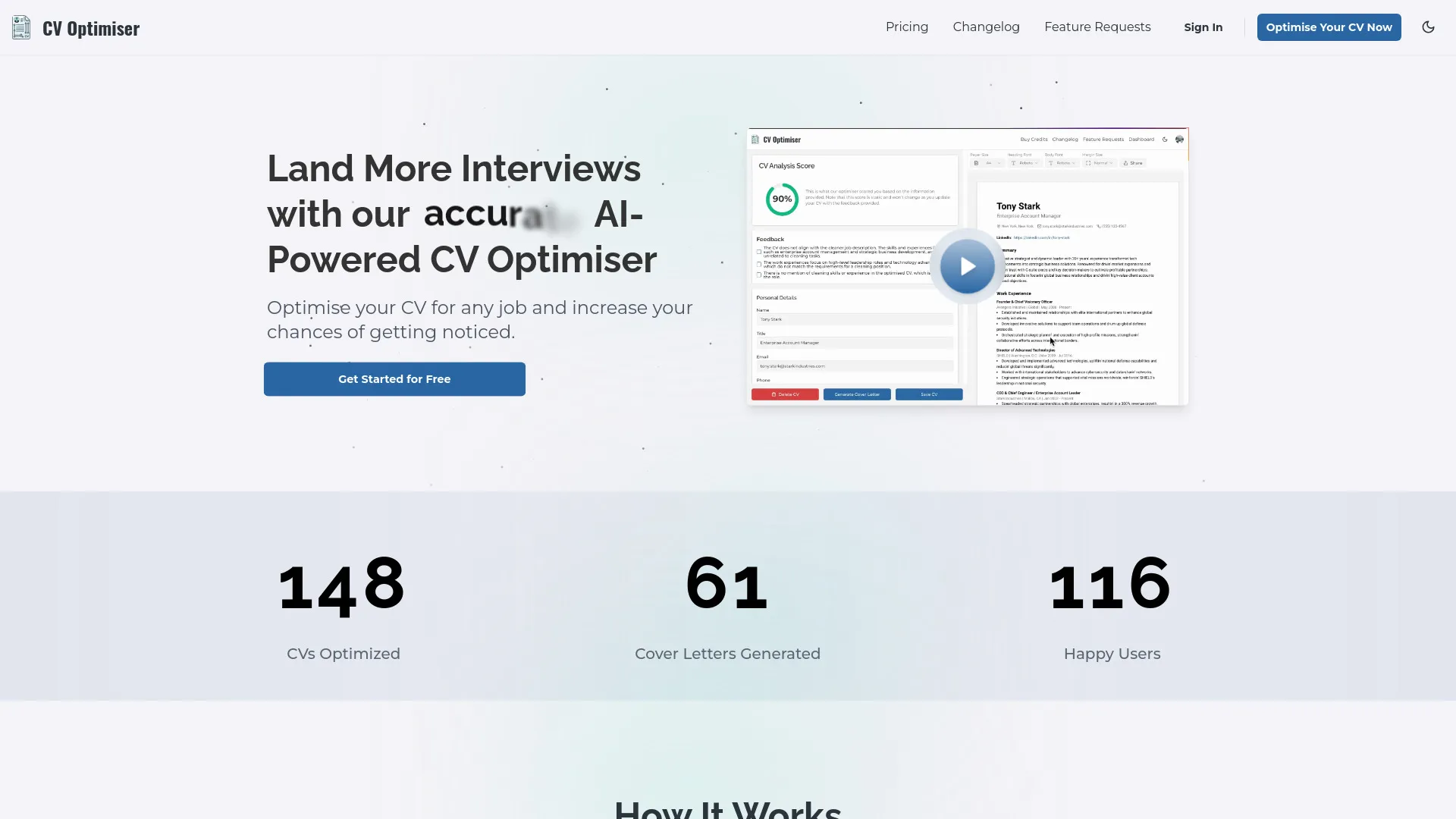 CV Optimiser