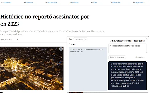 ALI: Asistente Legal Inteligente