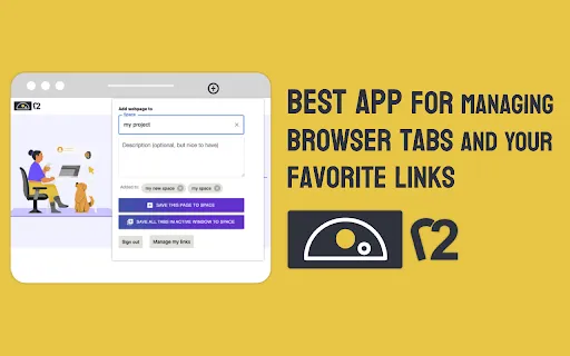 Artwo.io tabs and favorites manager
