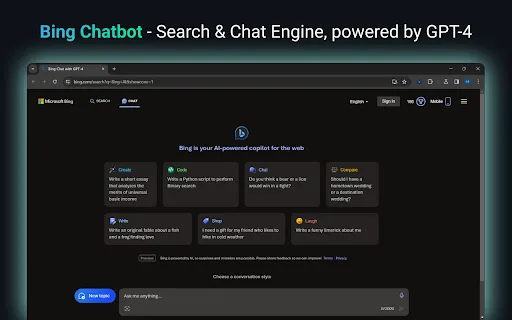 Bing Chatbot