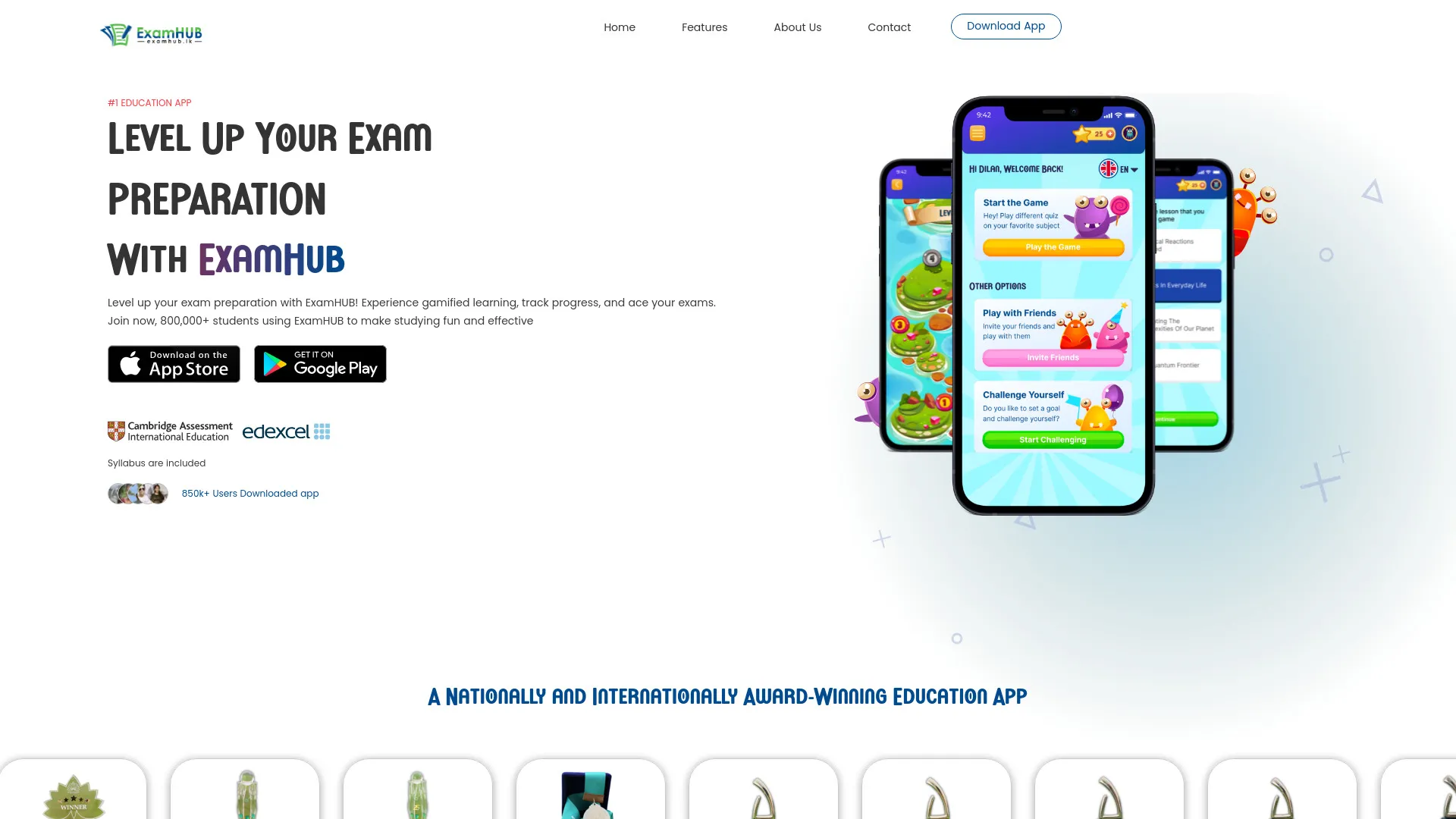 ExamHUB - Gamified Exam App