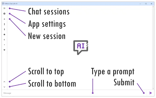 Offline Chat with AI