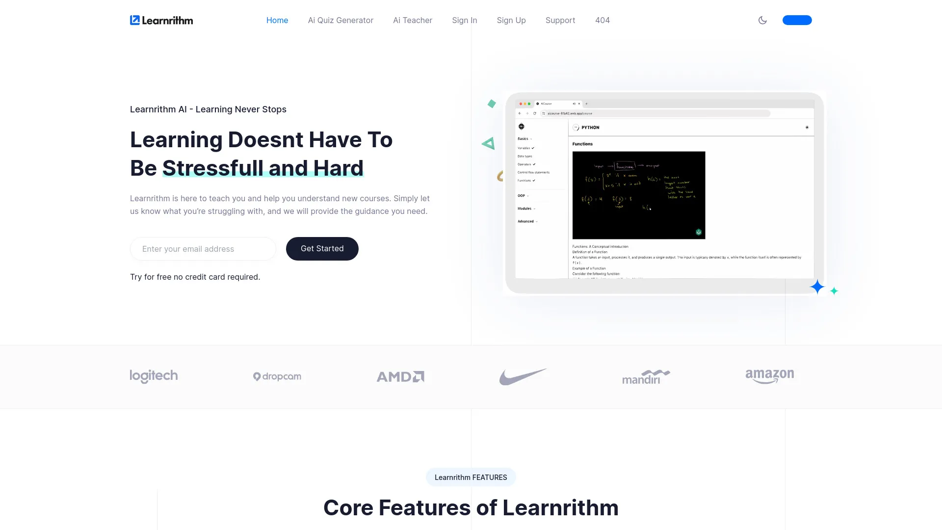 Learnrithm Ai