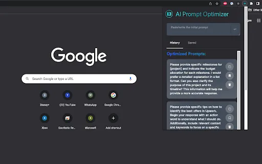 AI Prompt Optimizer
