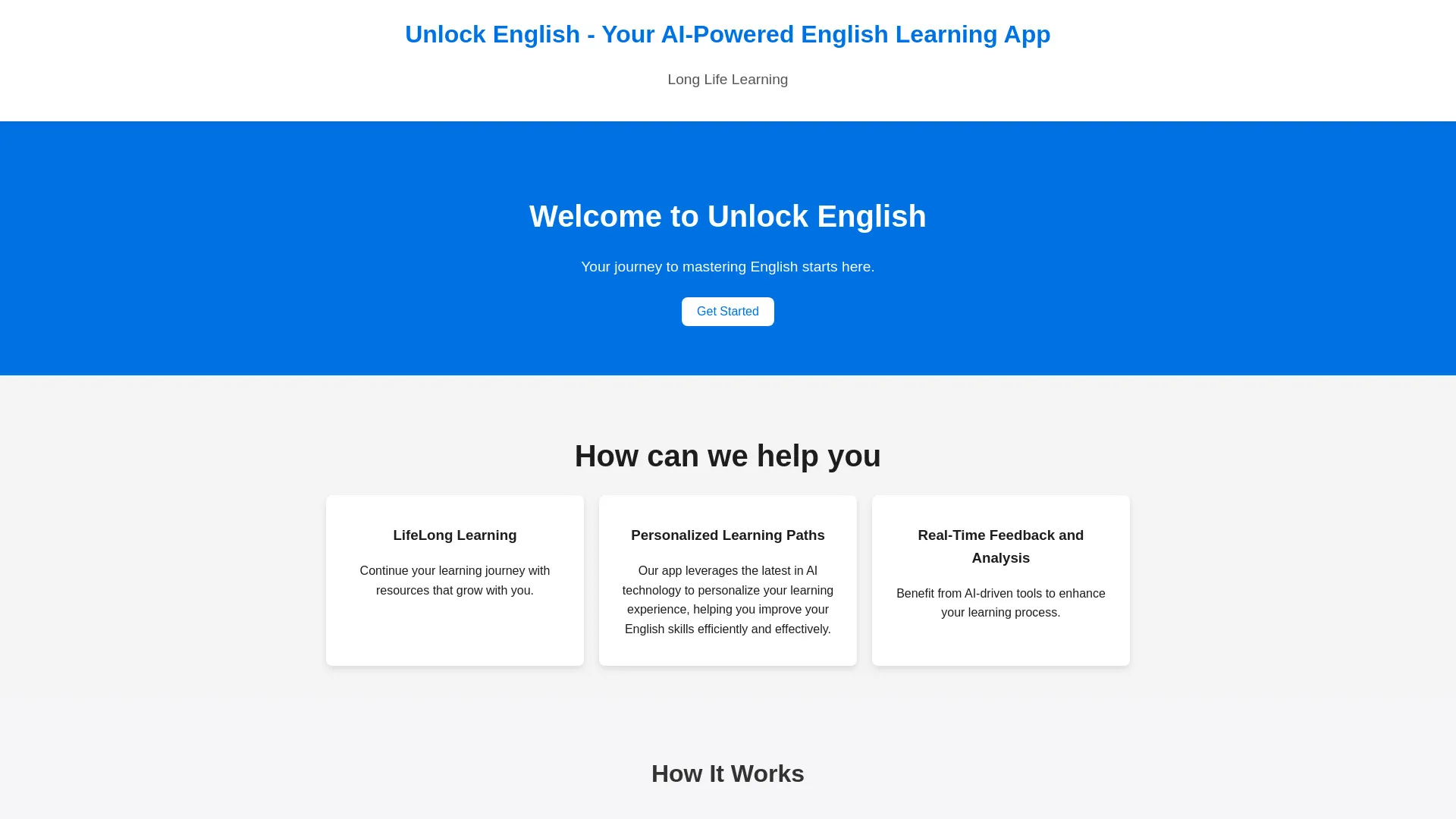 Homepage