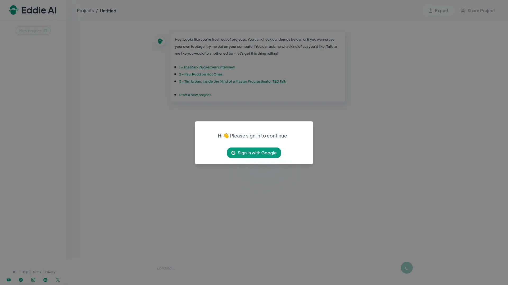 Eddie, your AI video editor