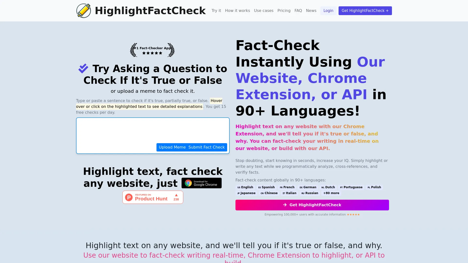 HighlightFactCheck