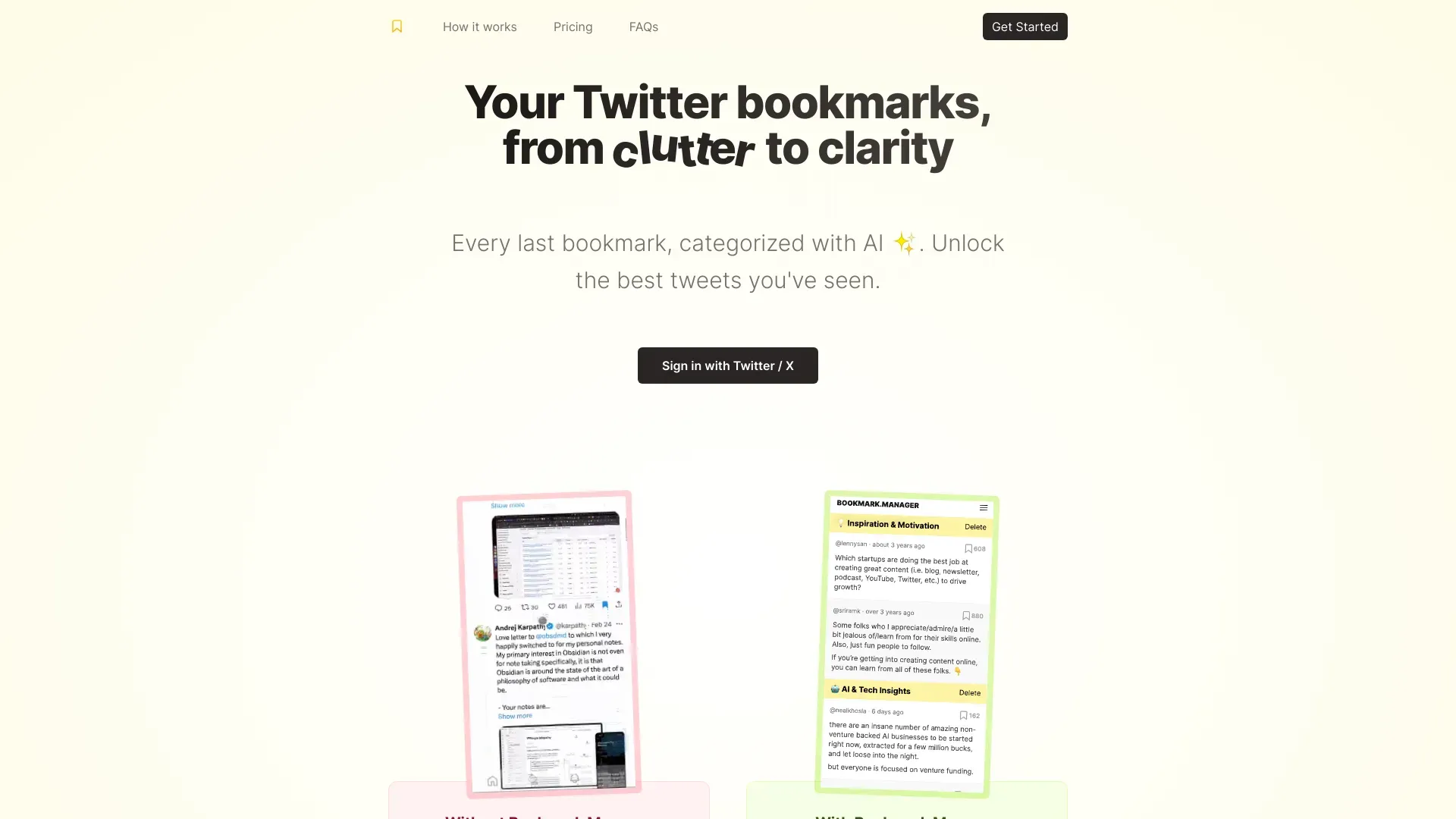 Twitter Bookmarks