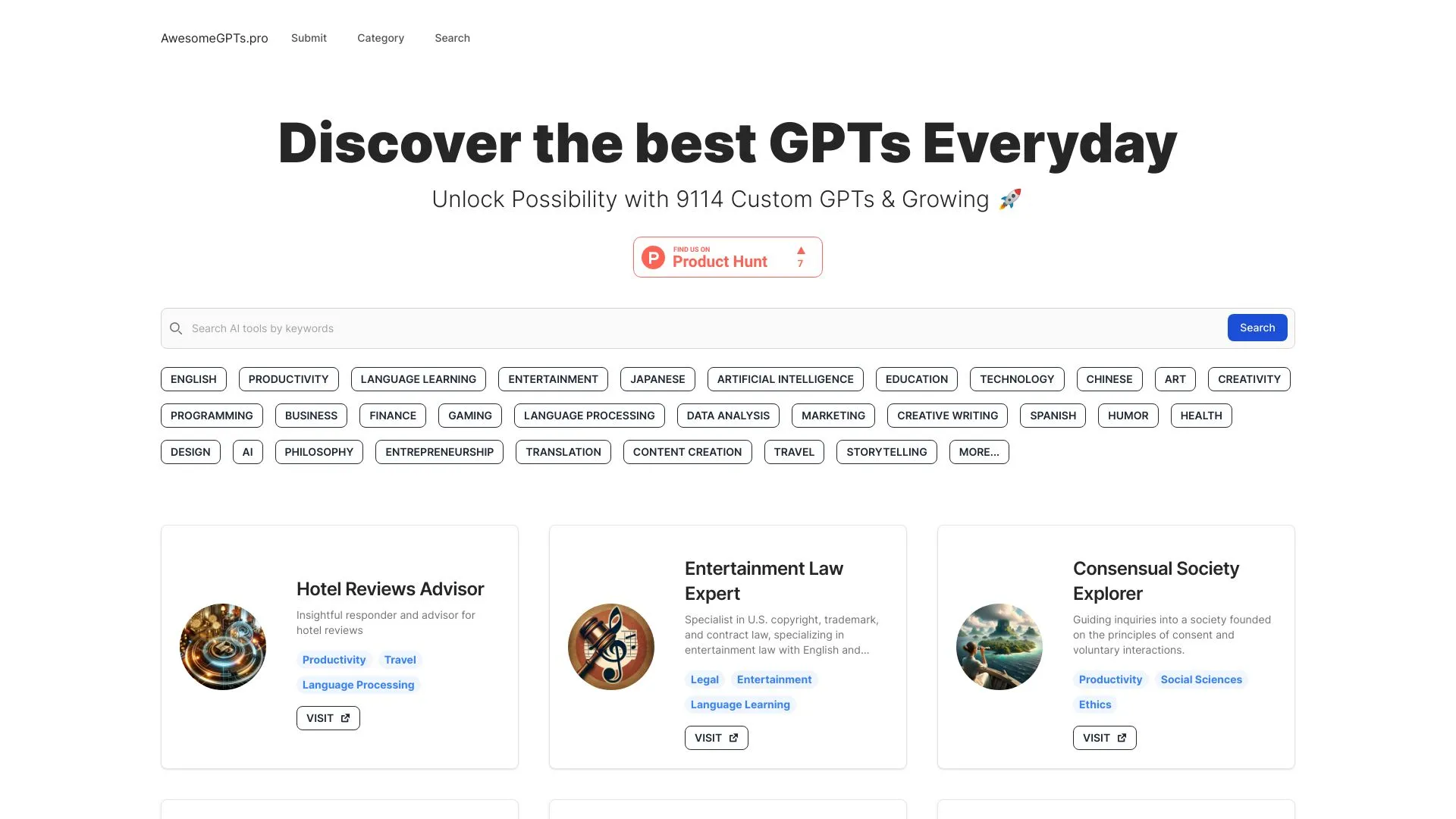AwesomeGPTs