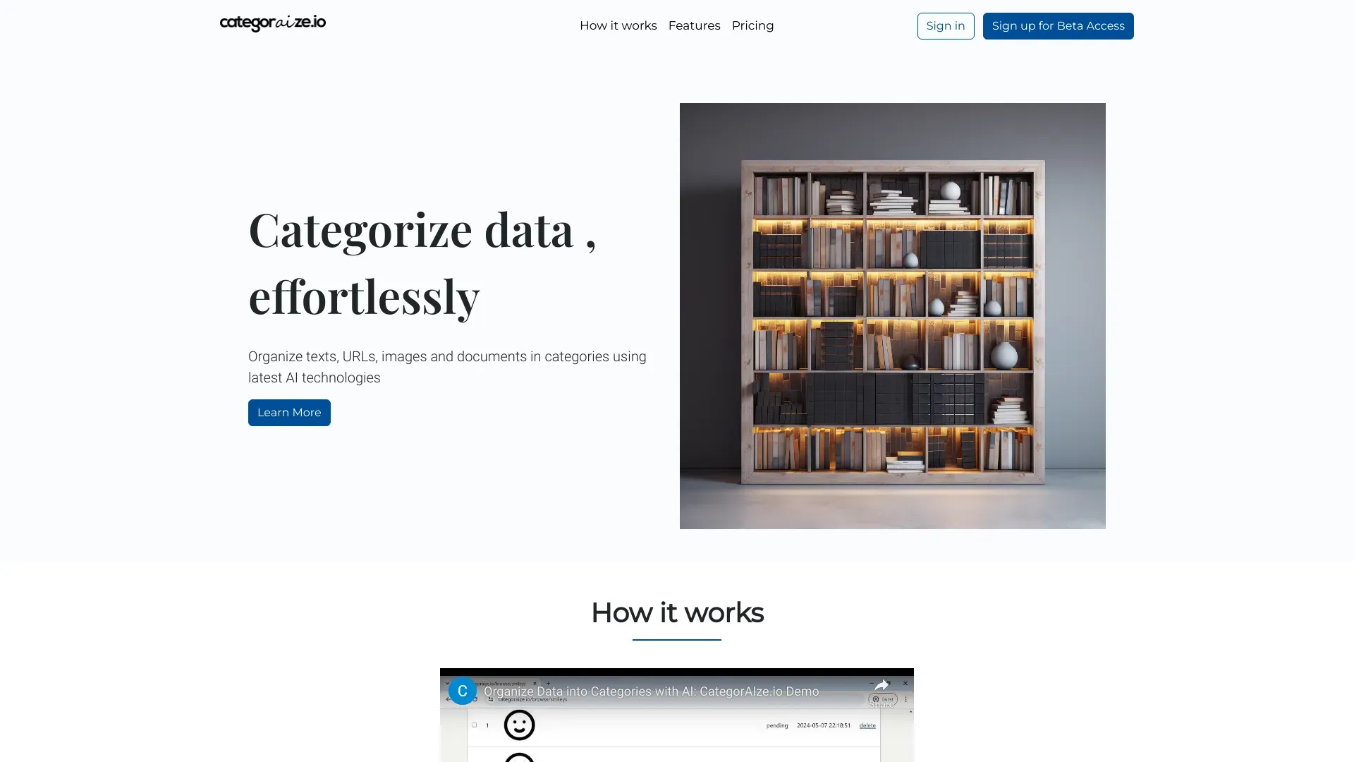 Categoraize.io