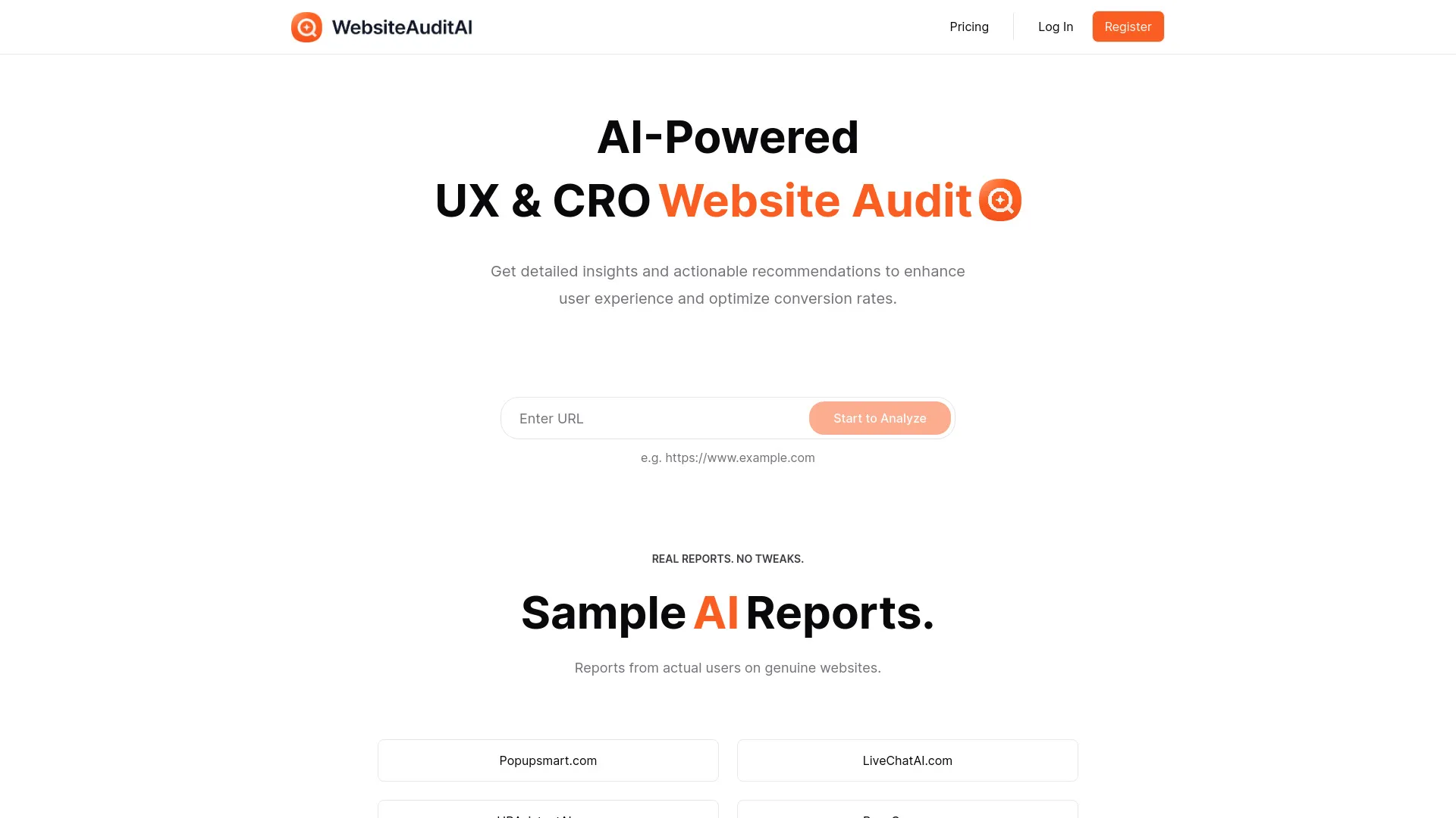 WebsiteAuditAI