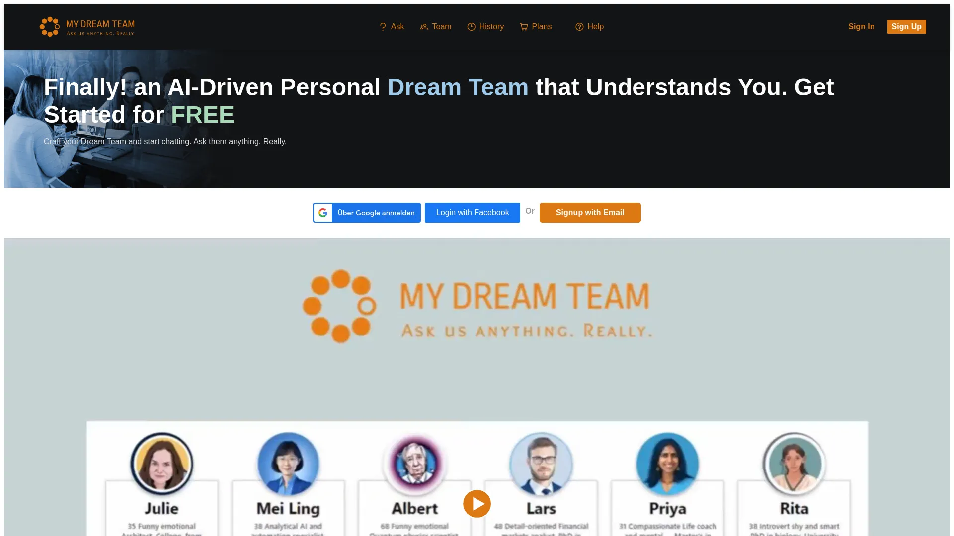 My Dream Team