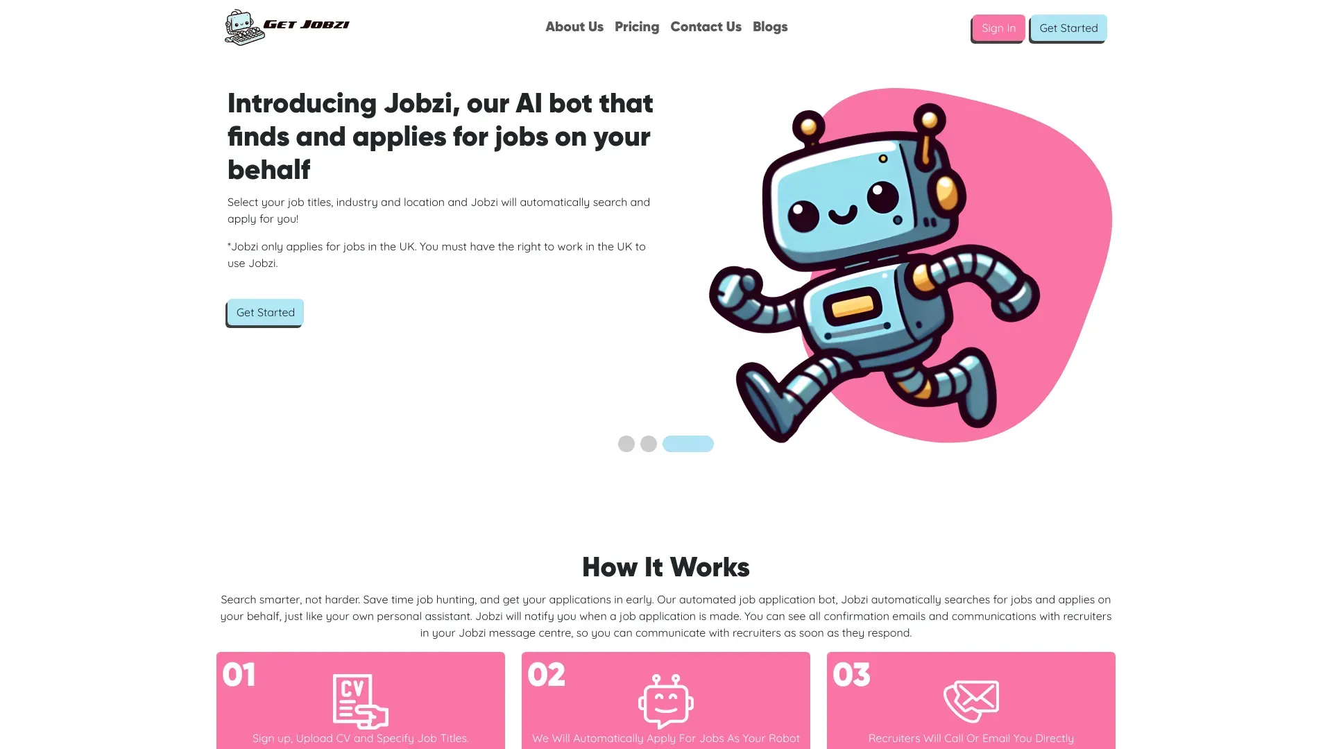 Jobzi Your AI-powered Job Search Wingman
