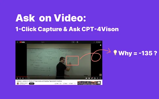 Ask on Video: Ask Q direct on Youtube