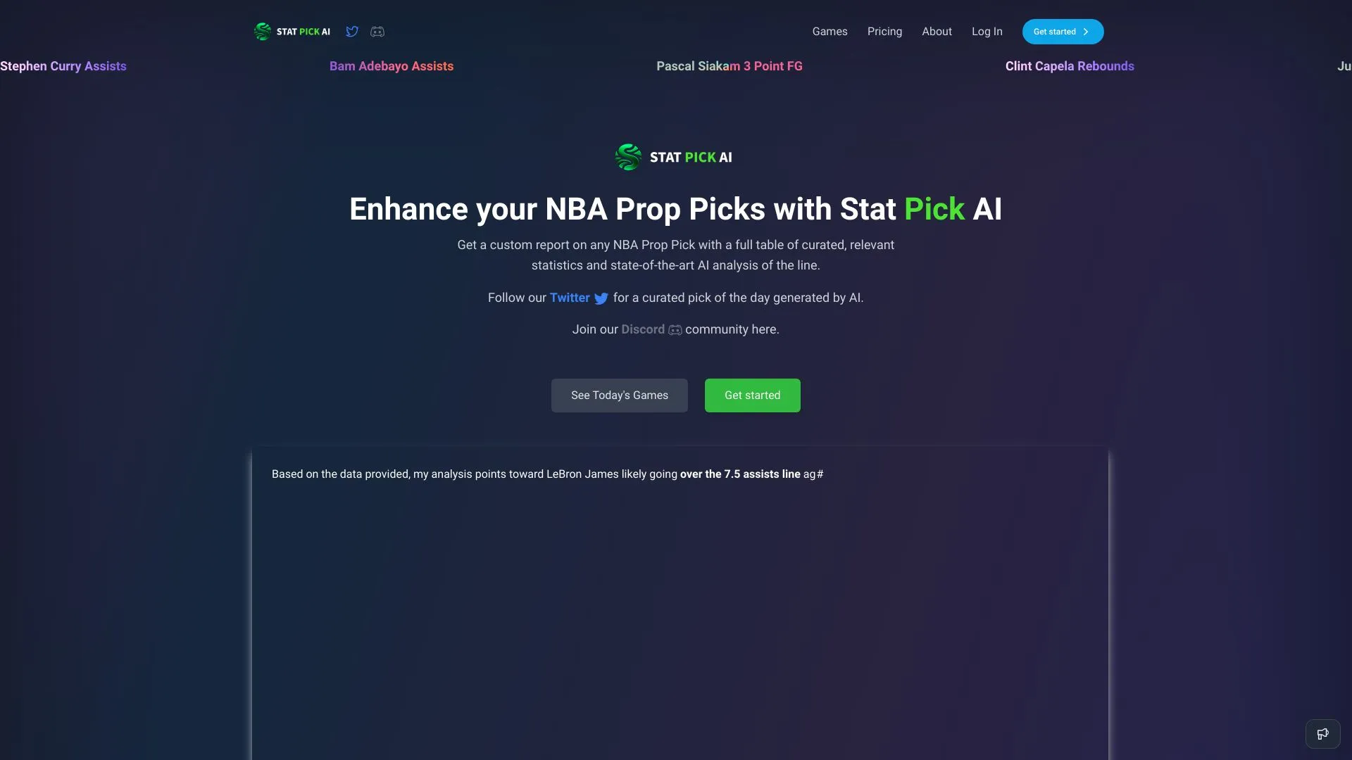 Stat Pick AI