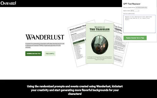 GPT Text Replacer