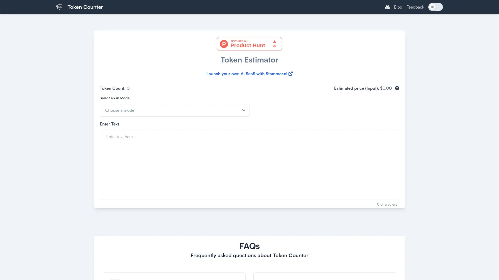 TokenCounter
