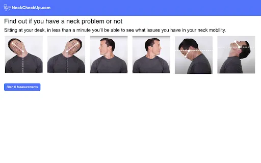 NeckCheckUp: Prevent Neck Pain