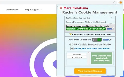 Rachel's GDPR Consent Manager