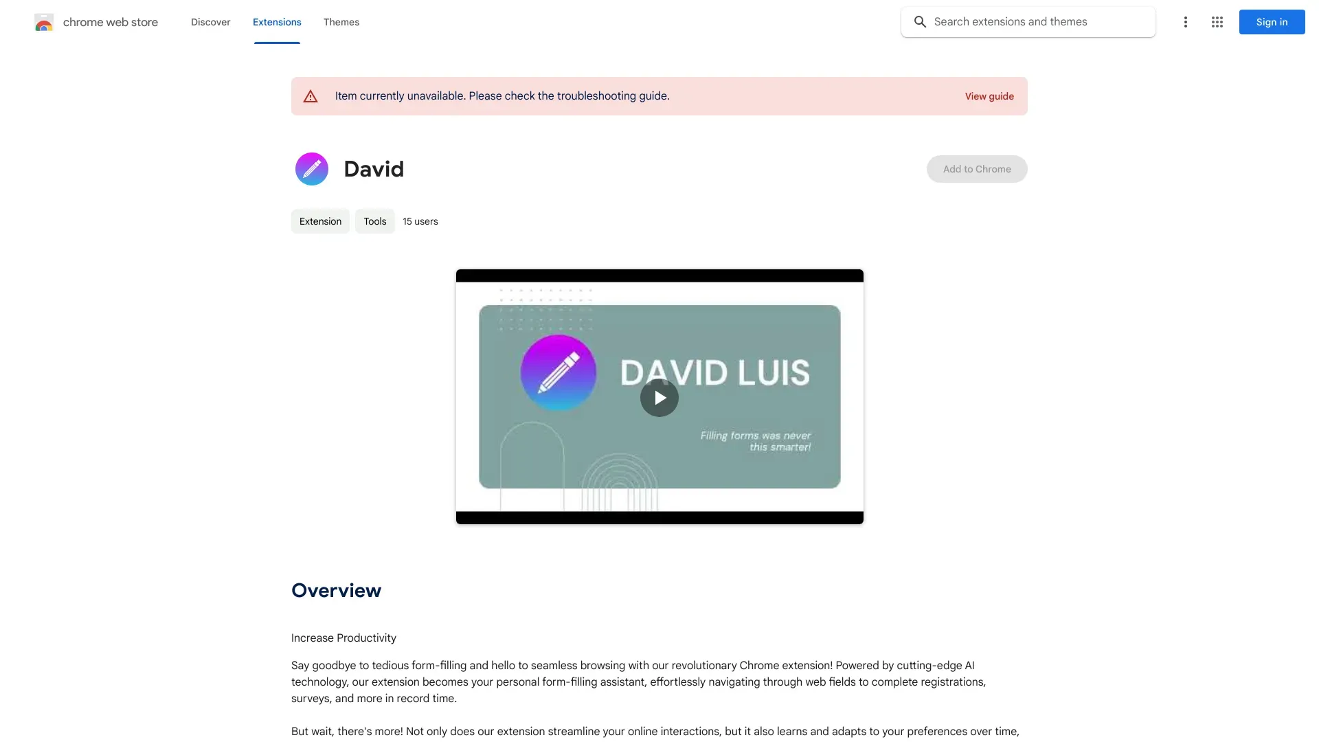 David