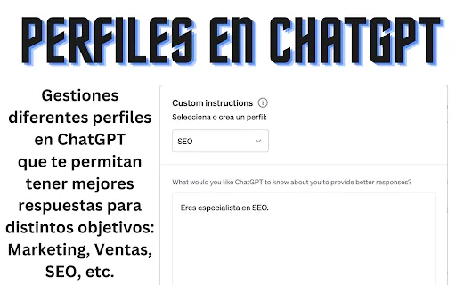 Perfiles para ChatGPT