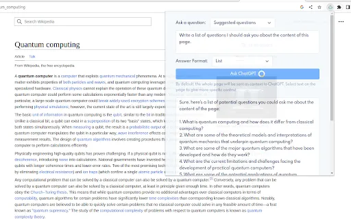 AskChatGPT