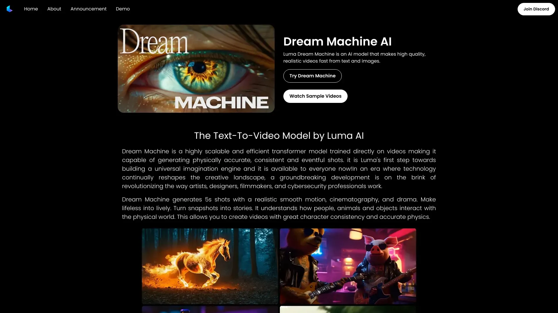 Dream Machine