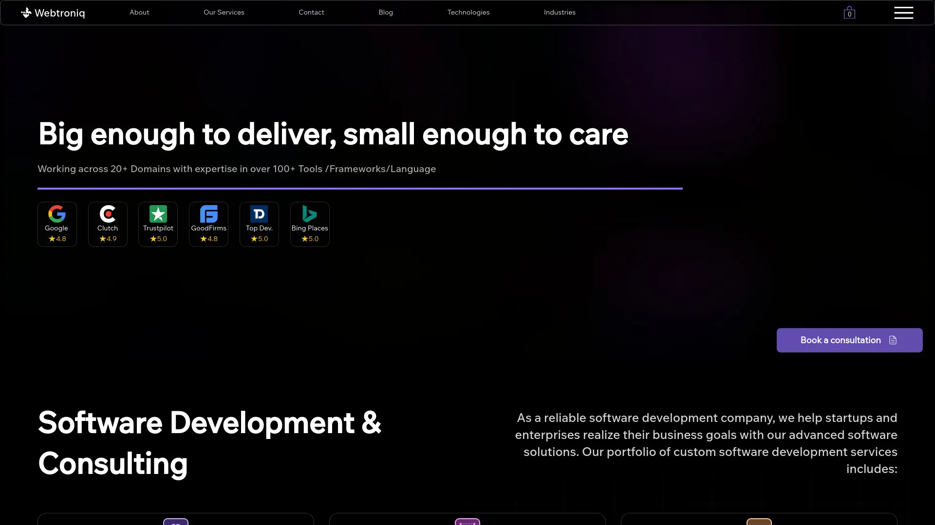 Webtroniq Solutions