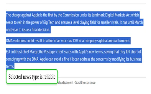 News Type Predictor