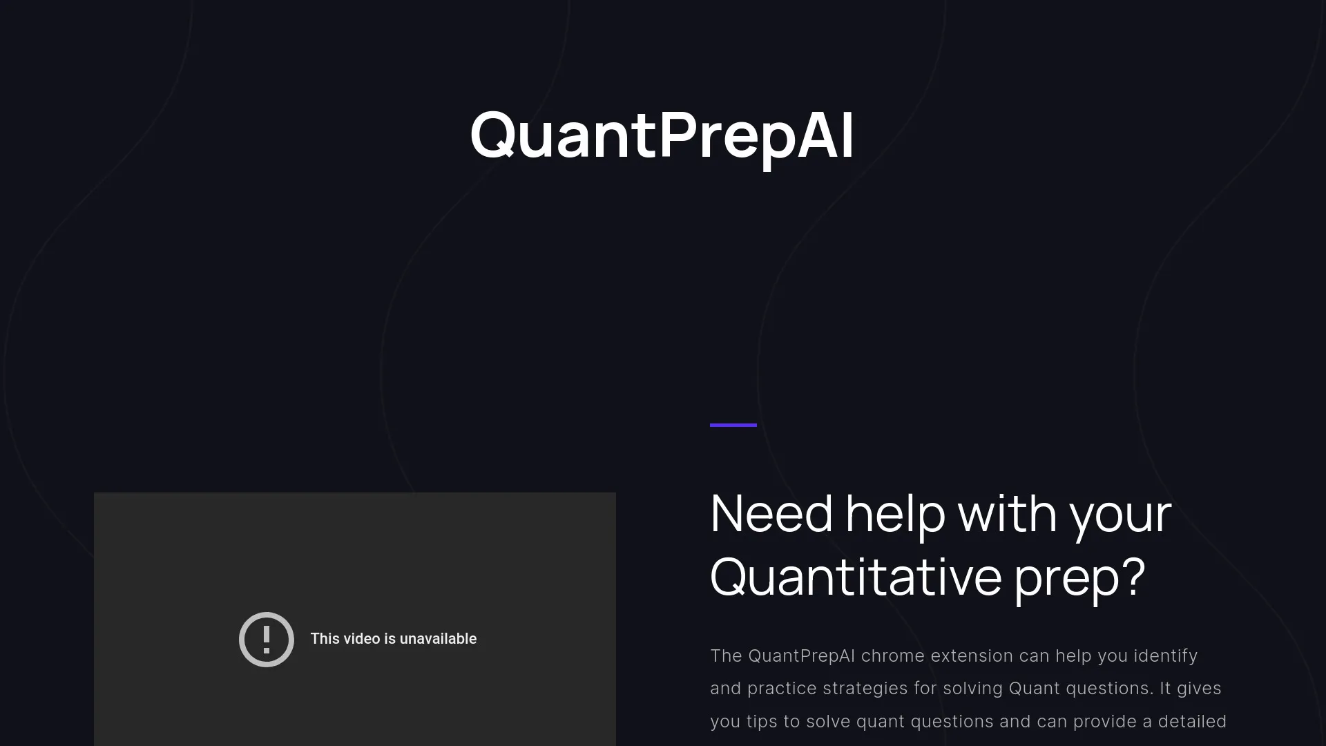 QuantPrep AI - GRE & GMAT Quant Prep